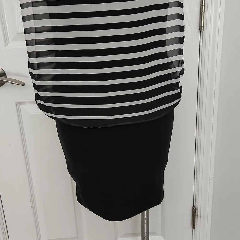 BCX Black & White Mini Dress - Picture 11 of 13